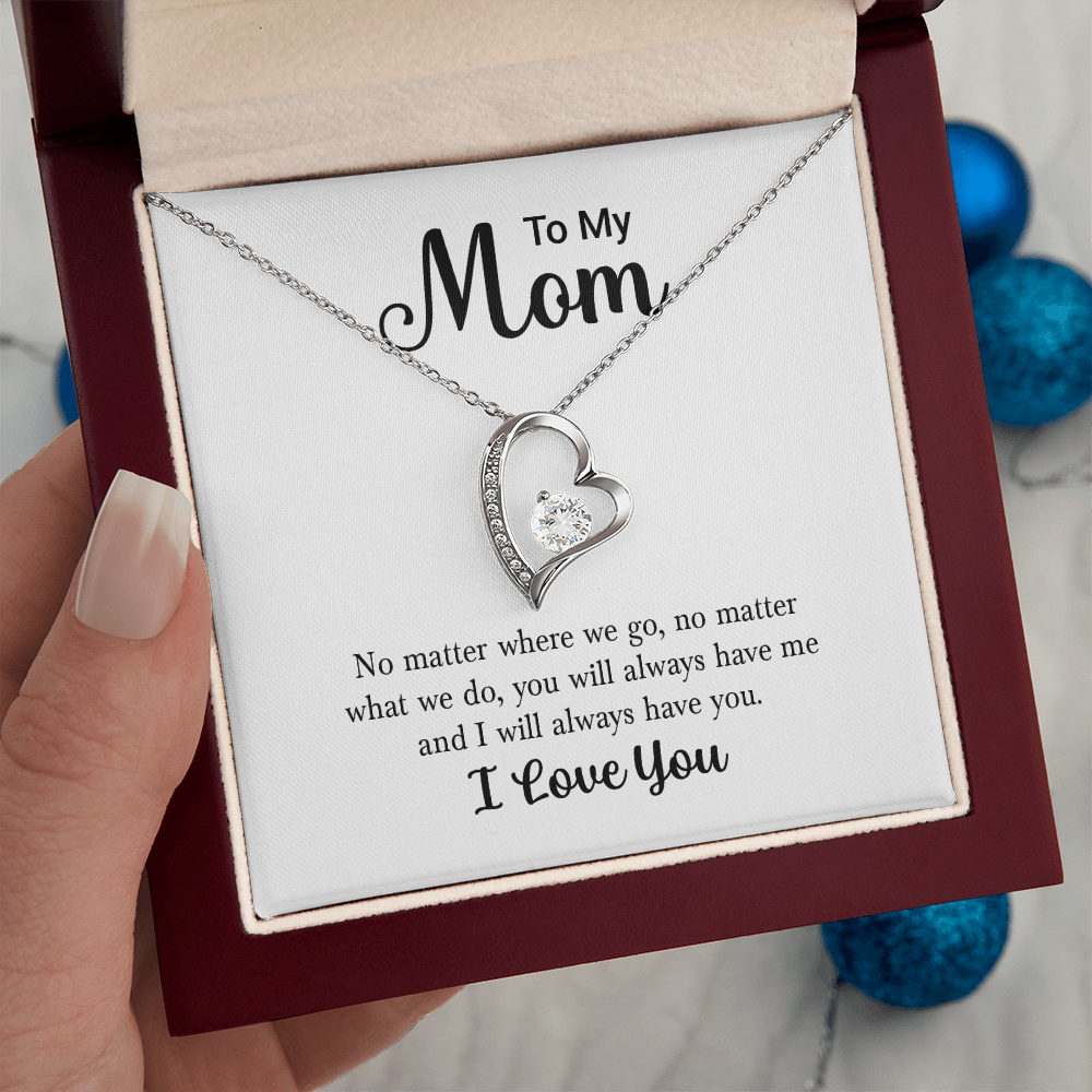 Held Close Necklace gift set for mom